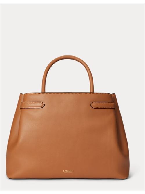 Blaike large leather trunk LAUREN RALPH LAUREN | BLKE LG SCHL.CARAMEL